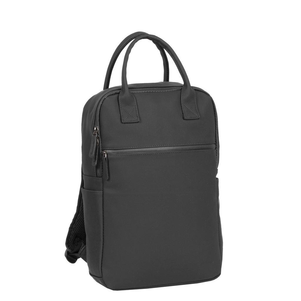 Cutom Milky Waterproof 12L Leather Laptop Backpack