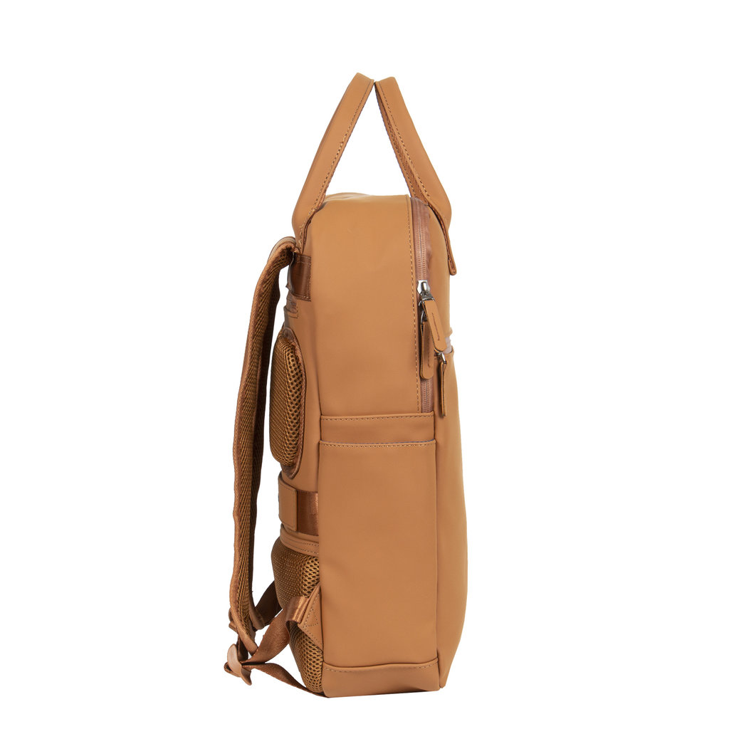 12L LadyWater-resistant Leather Laptop Backpack for Wholesale