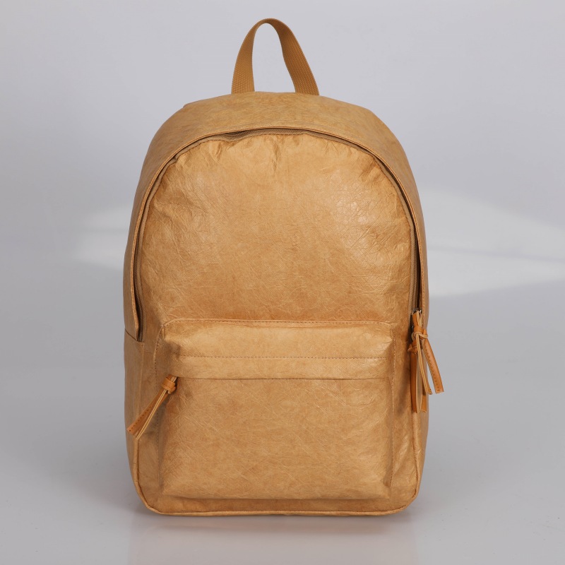 Washable Kraft Tyvek Paper Backpack For Customization