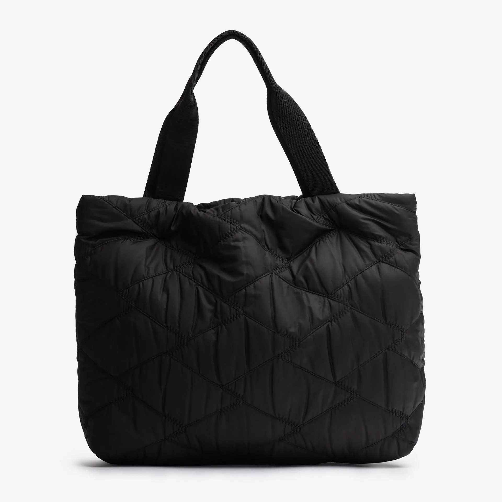 Black Quilting Shoulder Bag Backpack Custom