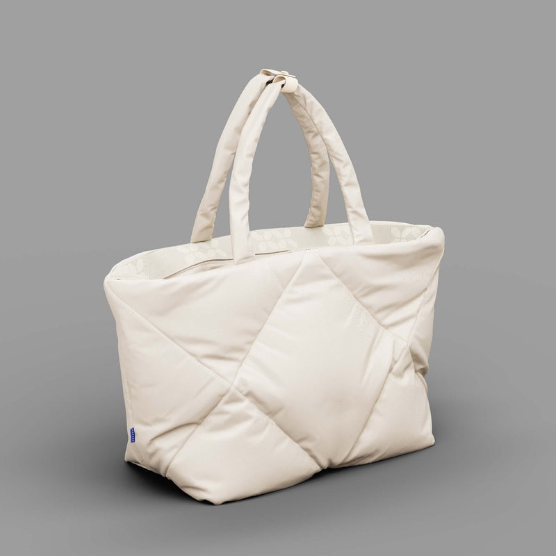 Cream Quilting Shoulder Bag Backpack Custom