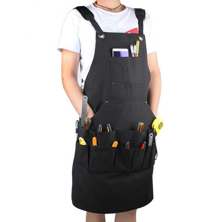 Outdoor Gardening and Tactical BBQ Aprons with Tool Pockets.
